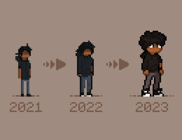 r/PixelArt - How would you rate my progress?